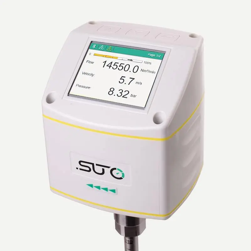 S430  Przepływomierz z rurką Pitota do mokrego, sprężonego powietrza (czujnik wgłębny) Suto iTEC